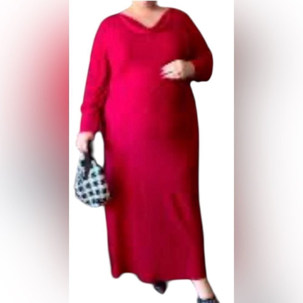 Paris Passu Millie Bias Scarlett Red Dress Shape D Plus Size NWT
